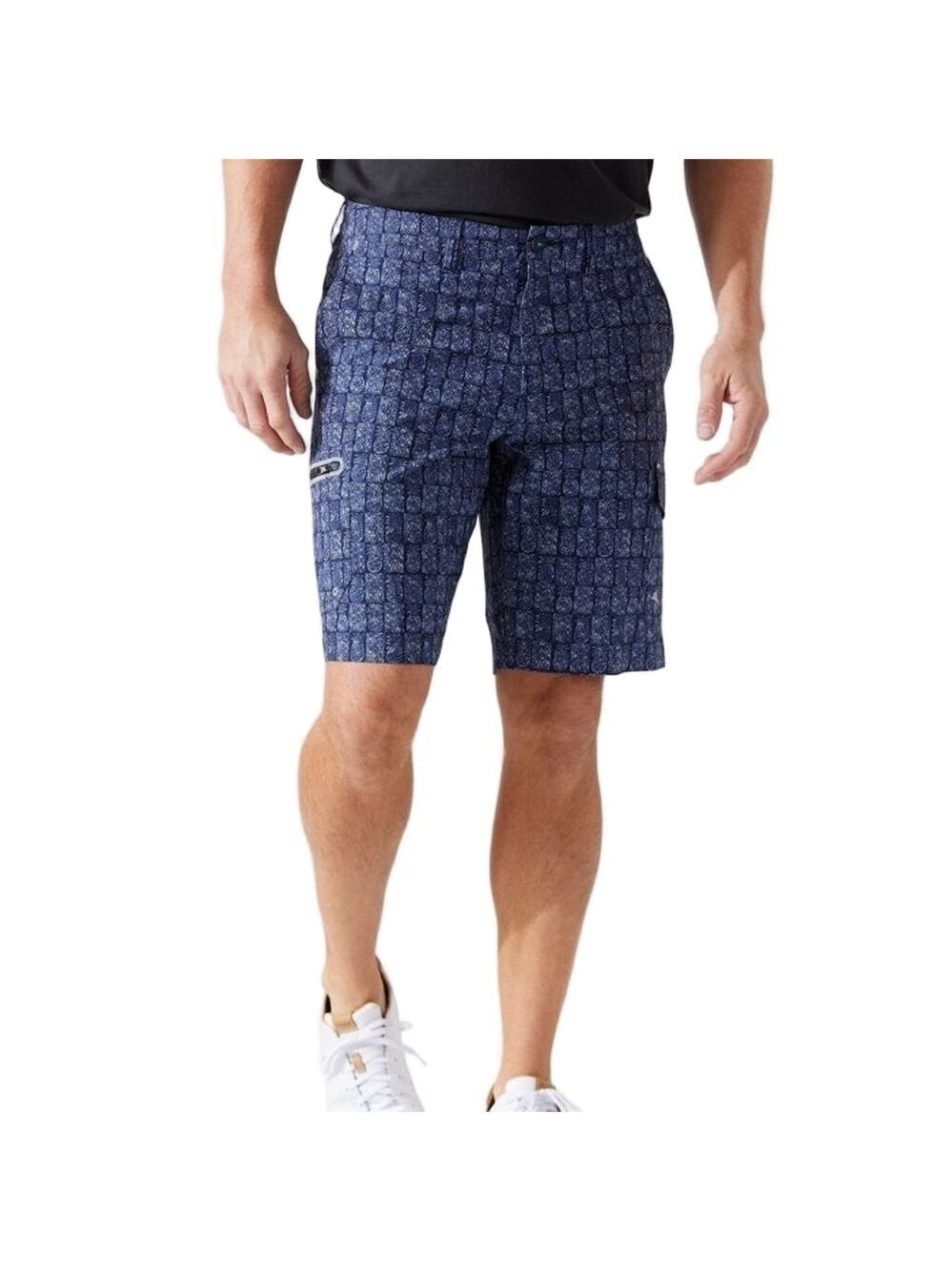 Tommy Bahama - Cayman Pina Block Party IslandZone - Hybrid Swim Shorts 34